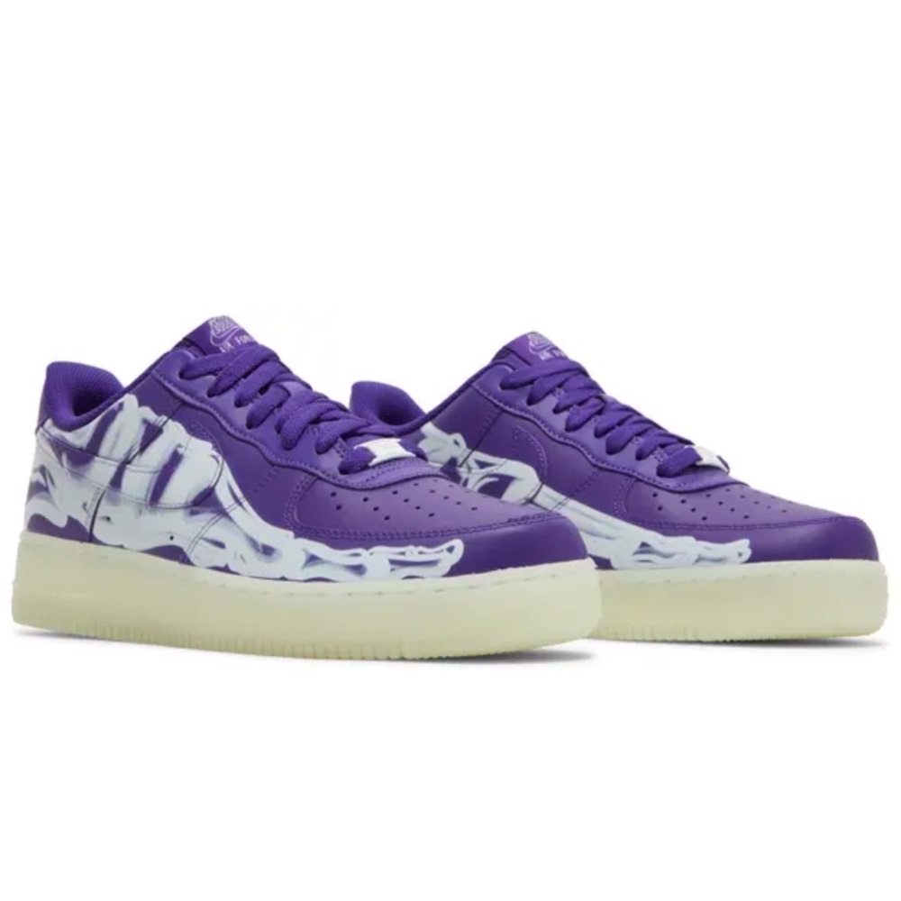 Nike Air Force 1 Low 'Purple Skeleton'